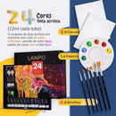 Kit de Pintura Profissional para Crianças - Drawn Art™