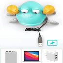 Caranguejo Criativo™ com Sensor de Obstáculos, Música e Luzes