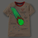 Camiseta Infantil Fluorescente Dino Animais