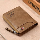 Carteira Masculina Antifurto de Couro - Blocked