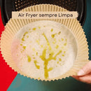 [PROMOÇÃO RELÂMPAGO] Forro de Papel Antiaderente Para Air Fryer