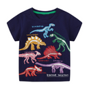 Camiseta Infantil Fluorescente Dino Animais